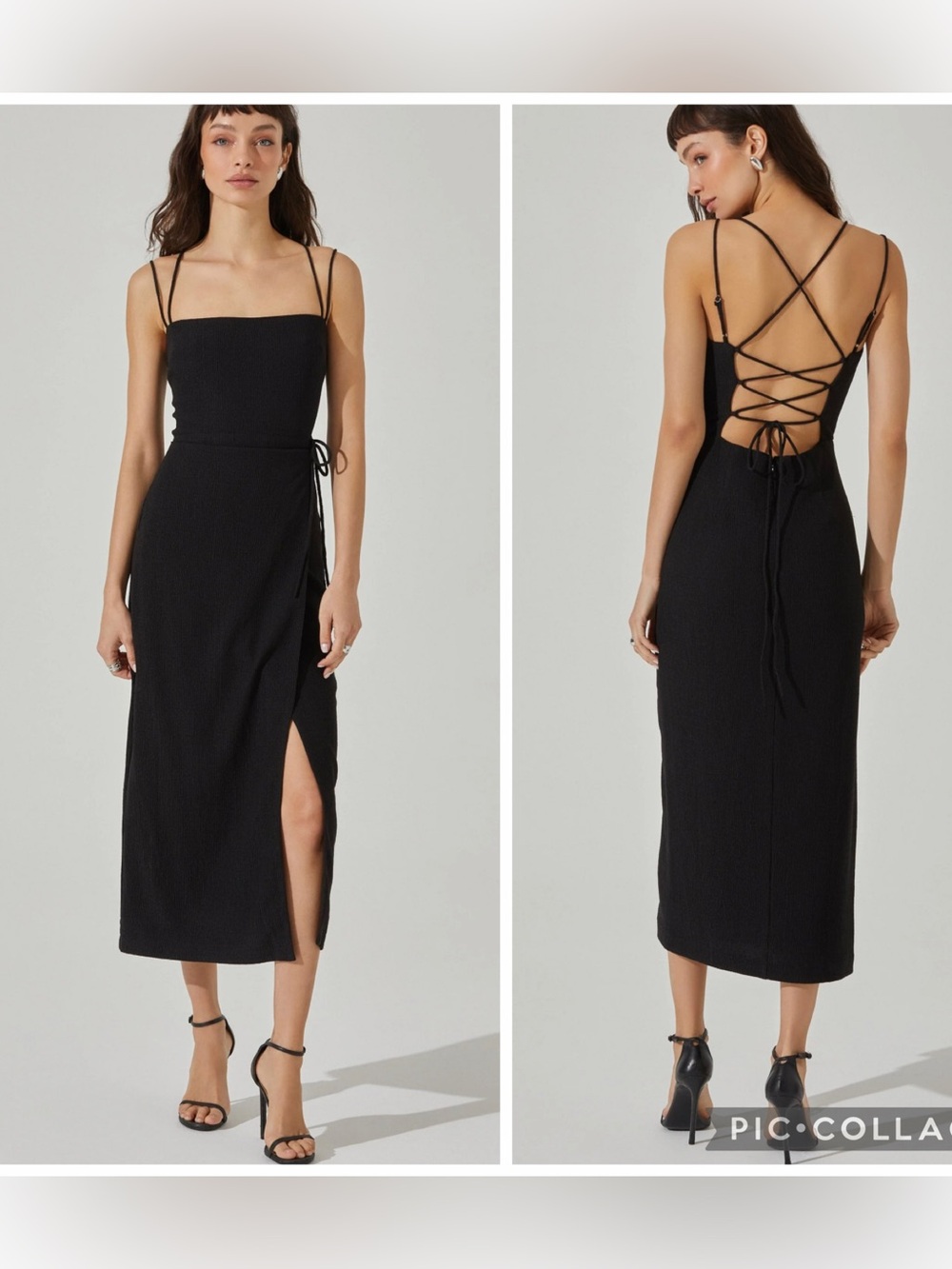 ASTR the Label Brinda wrap Midi dress
